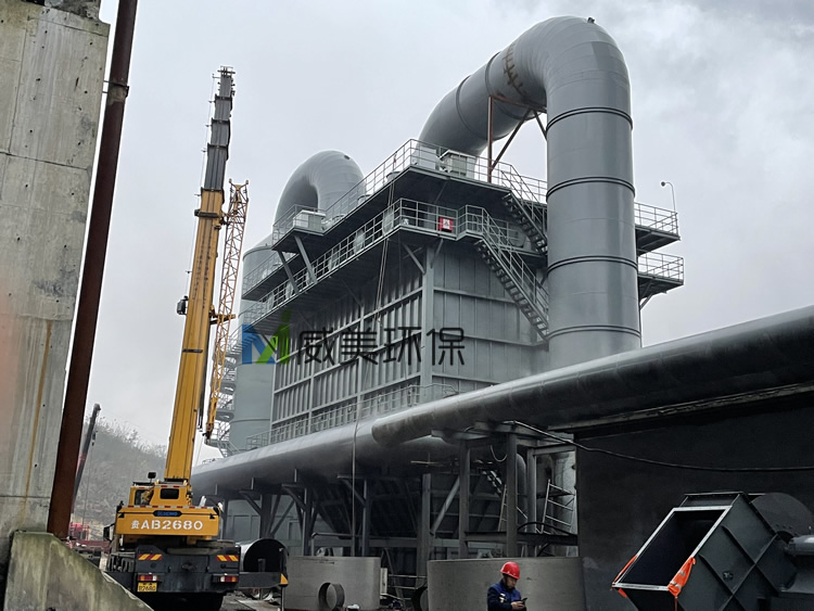 貴州磷業(yè)公司末端煙氣濕法脫硫濕電除塵器項目調(diào)試運行